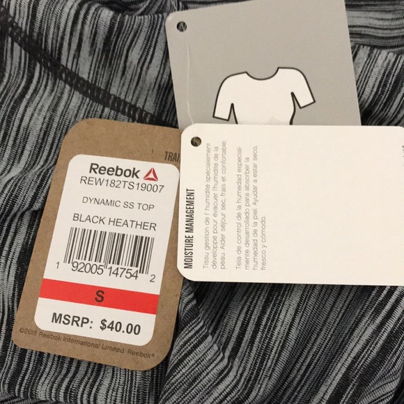 Reebok Dynamics SS Top - Picture 8 of 8